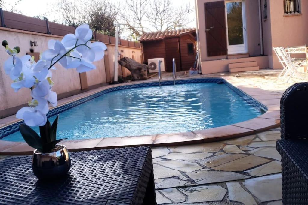 Villa Avec Piscine A St Marie La Mer Sainte-Marie-la-Mer Extérieur photo